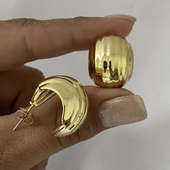 semi argollas fantasía par (cod 15213)