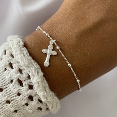 Pulsera Plata 19cm (cod 18849)