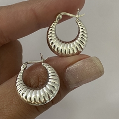 argollas plata 17mm par (cod 15180)