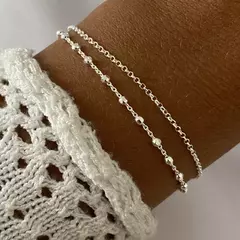 Pulsera Plata 17 a 20cm (cod 19950) - comprar online