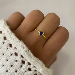 Anillo acero dorado (cod 15971)