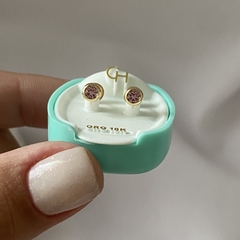 Abridores de oro 18k par (cod 15929)