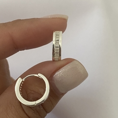 Argollas Plata 14mm par (cod 16223)