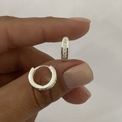 Argollas Plata 13mm par (16419)