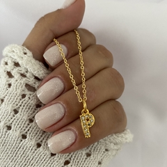 Conjunto Acero Dorado 41 a 46cm (cod 16753)