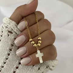 Conjunto Acero Dorado 45cm (cod 16768)