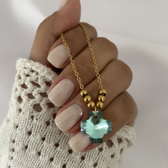 Conjunto Acero Dorado 45cm (cod 16786)