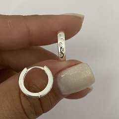 Argollas Plata 13mm par (cod 16890)