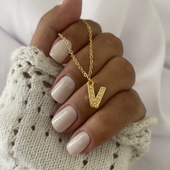 Conjunto Acero Dorado 41 a 47cm (cod 17399)