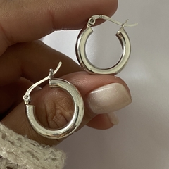Argollas plata 20mm (Cod 18006)