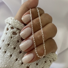 Cadena plata 50cm (cod 18565)