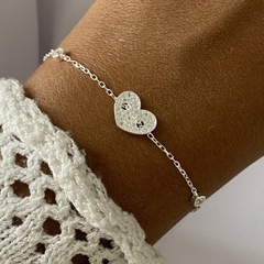 Pulsera Plata 17 a 20cm (cod 18833)