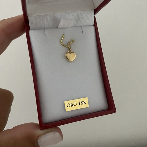 Dije Oro 18k CORAZON (cod 18880)
