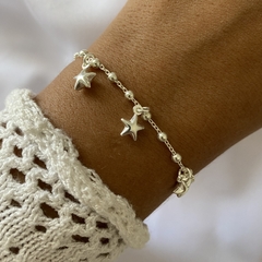 Pulsera Plata 17 a 20cm (cod 18831) - comprar online