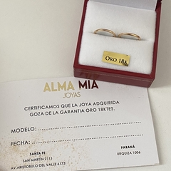 Argollas oro 18k 12mm par (cod 19059) - comprar online