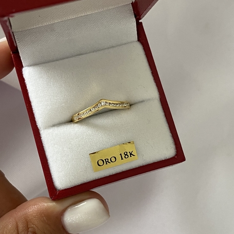 Anillo oro 18k (cod 19110) - comprar online