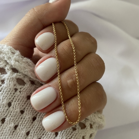 Cadena oro 18k 50cm (cod 19712) - comprar online