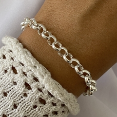 Pulsera acero blanco (cod 19044)