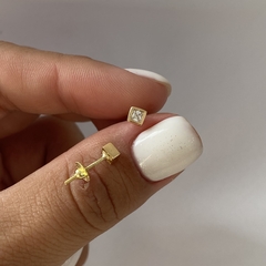 Aros oro 18k par (cod 19076)