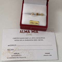 Aros oro 18k par (cod 19076) - comprar online