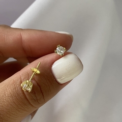 Aros oro 18k par (cod 19073)
