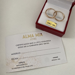 Argollas oro 18k 17mm par (cod 19061) en internet
