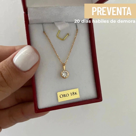 Dije oro 18k PREVENTA CUBIC (cod 20116) - comprar online