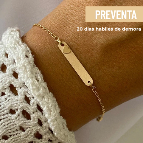 Pulsera oro 18k 14cm PREVENTA (cod 18616) - comprar online