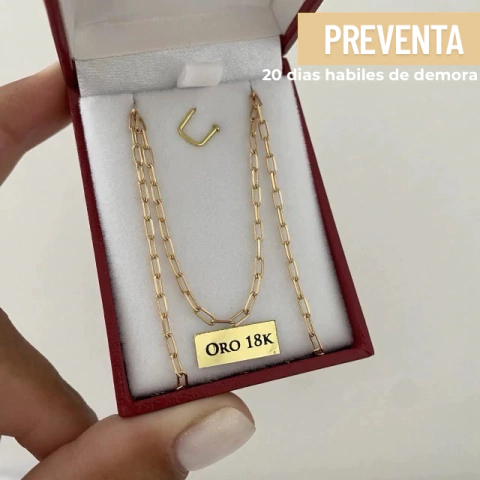 Cadena Oro 18k 60cm PREVENTA (cod 18881) - comprar online