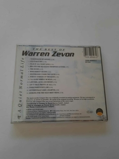 WARREN ZEVON - A QUIET NORMAL LIFE (IMPORTADO) na internet