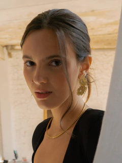 AROS FLOR - Lucía Feugas | Joyería de Autor