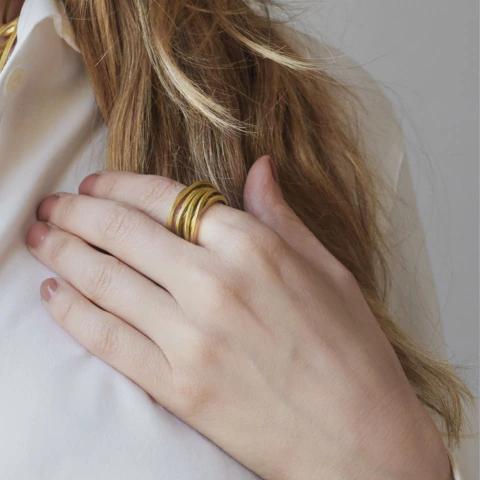 ANILLO ROULETTE - Lucía Feugas | Joyería de Autor