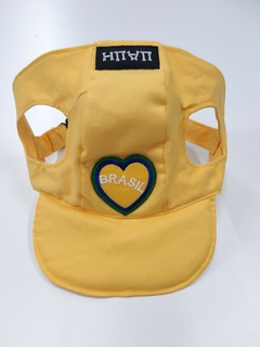 Boné Brasil Amarelo
