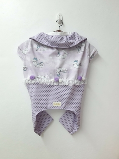 pijama longo moletinho luas
