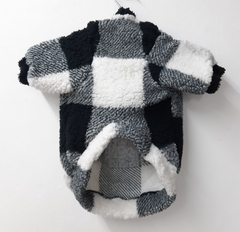 Agasalho de sherpa xadrez - comprar online