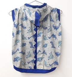 Pijama de dinossauros azuis