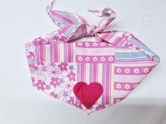 Bandana flores rosa