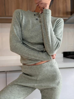 Pjm lanilla angora verde - comprar online