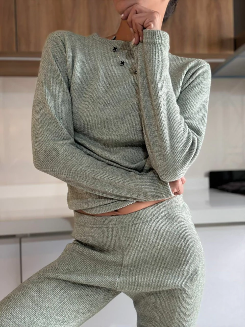 Pjm lanilla angora verde - comprar online