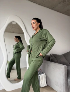Pjm Camisero verde - comprar online