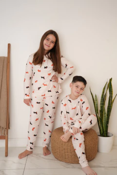 Pijama Kids Branca en internet