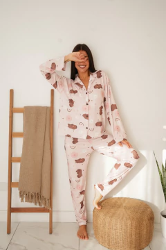 Pijama camisero Amore - Morgana