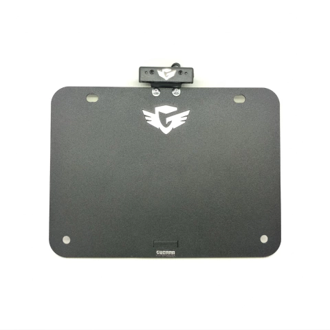 Suporte De Placa Inclinado M2 - Harley Davidson Sportster Iron 883 / Forty Eight 1200