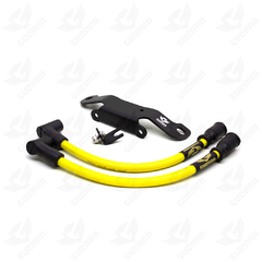 Kit Relocador De Bobina Para Carburada + Cabos de vela 10mm - Sportster
