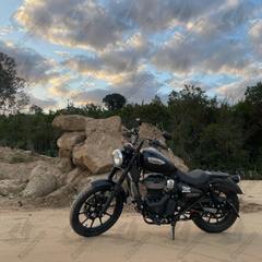 Imagem do Kit Amortecedor Traseiro + Pé de apoio - ROYAL ENFIELD