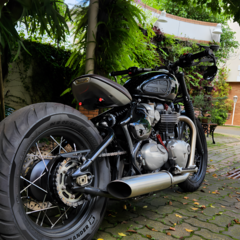 Kit Relocador de Luzes Traseiras - Triumph Bonneville Bobber na internet