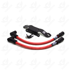 Kit Relocador De Bobina Para Carburada + Cabos de vela 10mm - Sportster na internet