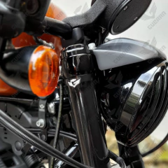 Kit Capa Bengala + Tampa Capa + Sanfona - Harley Davidson Sportster 883 Ø39mm