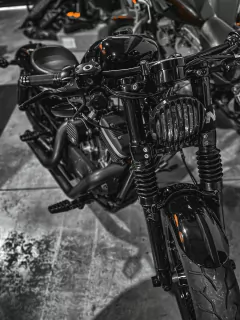 Kit Capa Bengala + Sanfona - Harley Davidson Forty Eight Ø49mm 2016+ - Guerra Custom Design