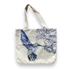BOLSA SACOLA - POESIAS E COLIBRI